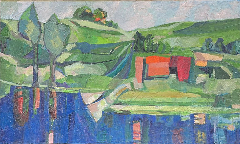 Just arrived in the Gallery... ☀️

Landscape by Vera Garofalo
75 x 45 cm - oil on canvas - 2026

 #labottegaartgallery #artgalleries #ContemporaryArt #chiantiart #chianti #landscapes #landscape #veragarofalo