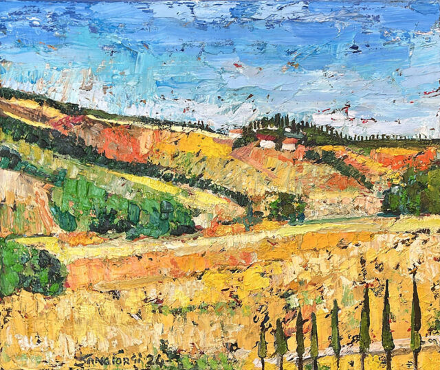 One hot summer day... ☀

Paesaggio by Giorgio Sangiorgi
Oil on canvas- 60 x 50 cm- 2024

#giorgiosangiorgi #labottegaartgallery #oilpaintings #painting🎨 #localbusiness #tuscanyitaly #tuscanartists  #italinaartists #landscapeofchianti #chianti