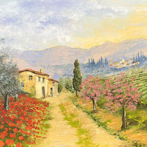 Paesaggio in primavera