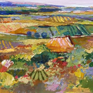 Paesaggio toscano verso Torrita di Siena