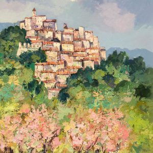Paesaggio toscano verso il Valdarno