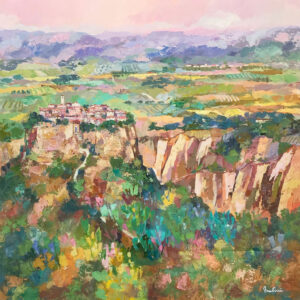 Paesaggio a Civita di Bagnoregio