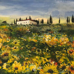 Campo di girasoli
