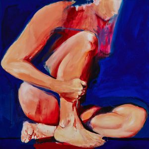 Donna nel blu