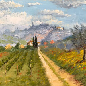 Paesaggio in primavera