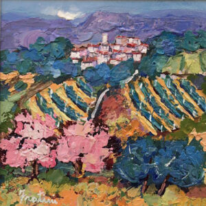Piccolo paesaggio toscano verso Meleto